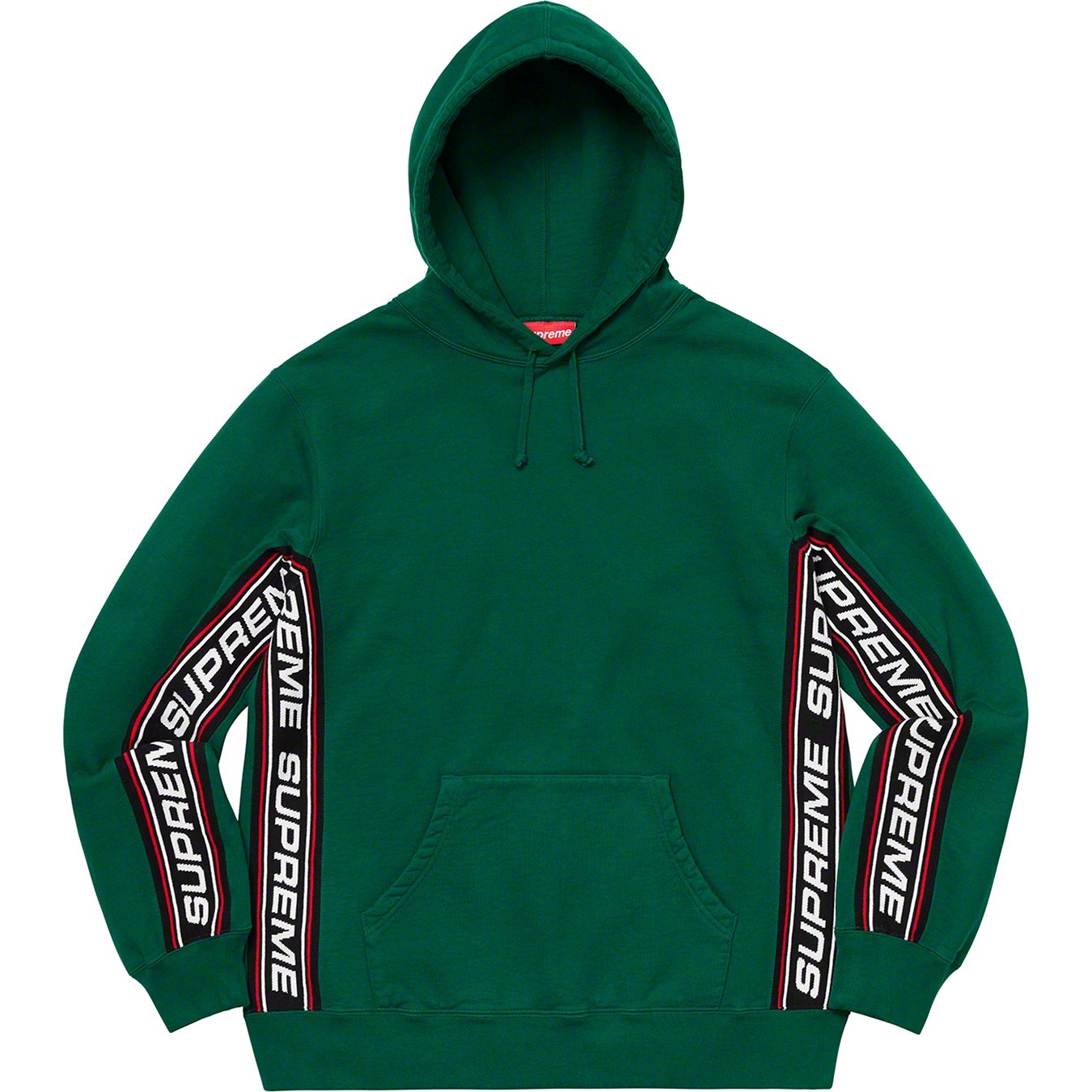 Text Rib Hooded Sweatshirt view 5